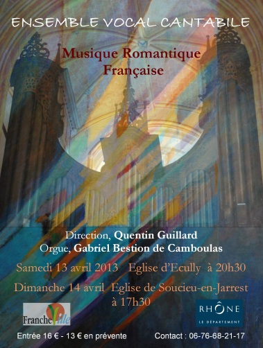 Preview Affiche Concerts Avril 2013